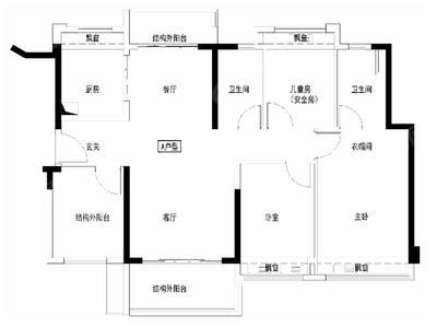 4室2厅 120㎡