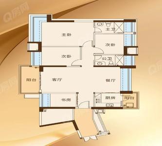 4室2厅 128㎡