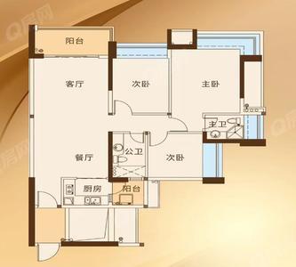 3室2厅 119㎡